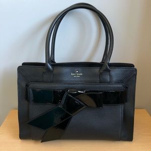 Kate Spade Bow Valley - pebble leather/patent bow